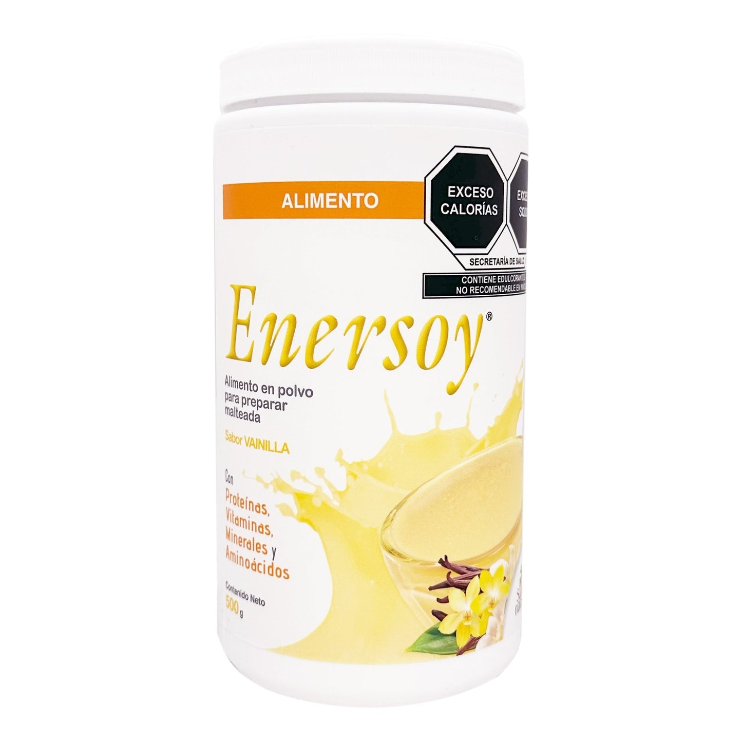 Enersoy Polvo Vainilla 500 G (SALUD NATURAL)