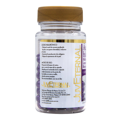 Acido Hialuronico Facial 90 Cápsulas (LC JUVETERNAL)