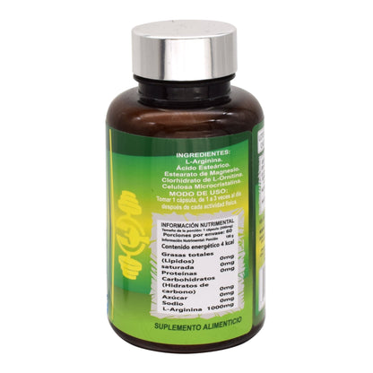 L Arginina  60 Cápsulas (KENZO)
