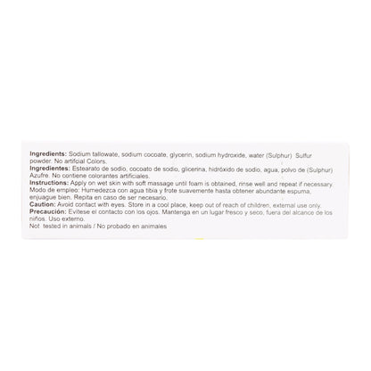 Jabon De Azufre 100 G (KARLA DI)