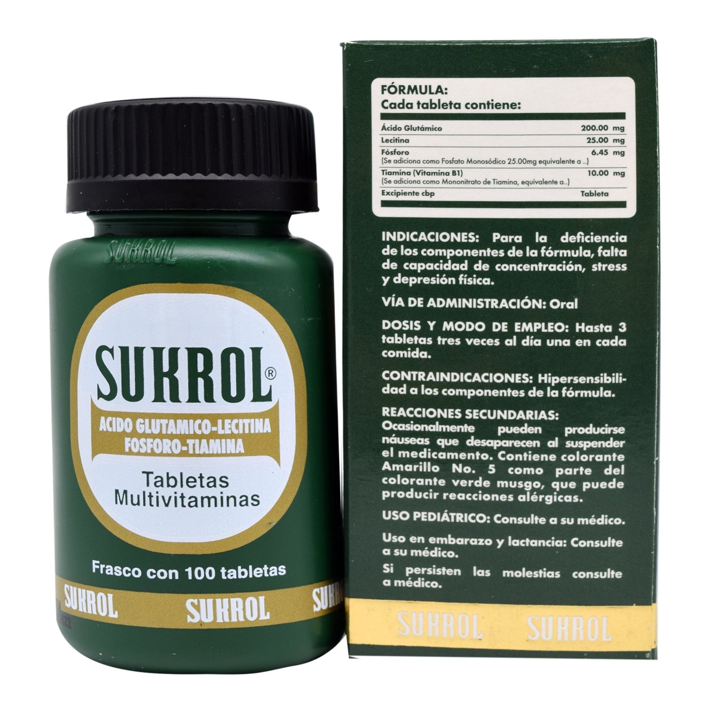 Sukrol 100 Tabletas (SUKROL)