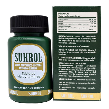 Sukrol 100 Tabletas (SUKROL)