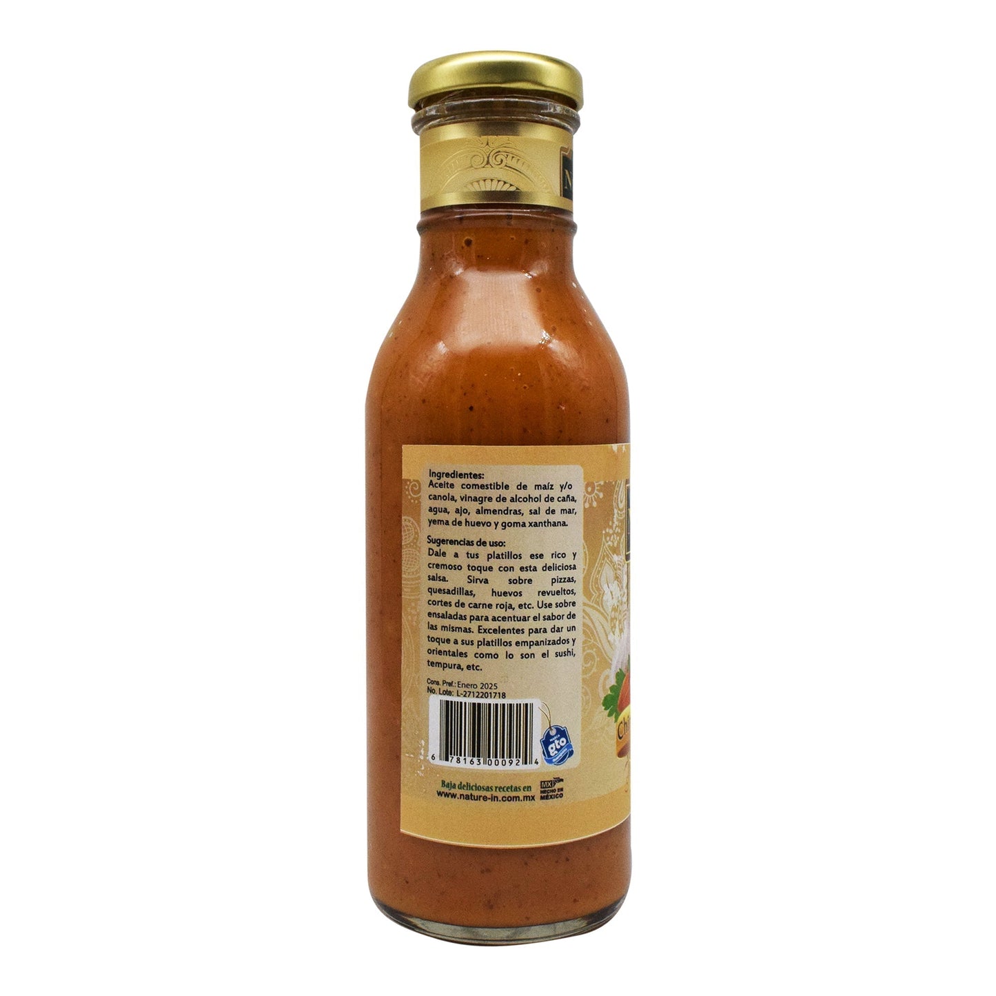Salsa Chimichurri Almendra 350 G (NATURE IN)