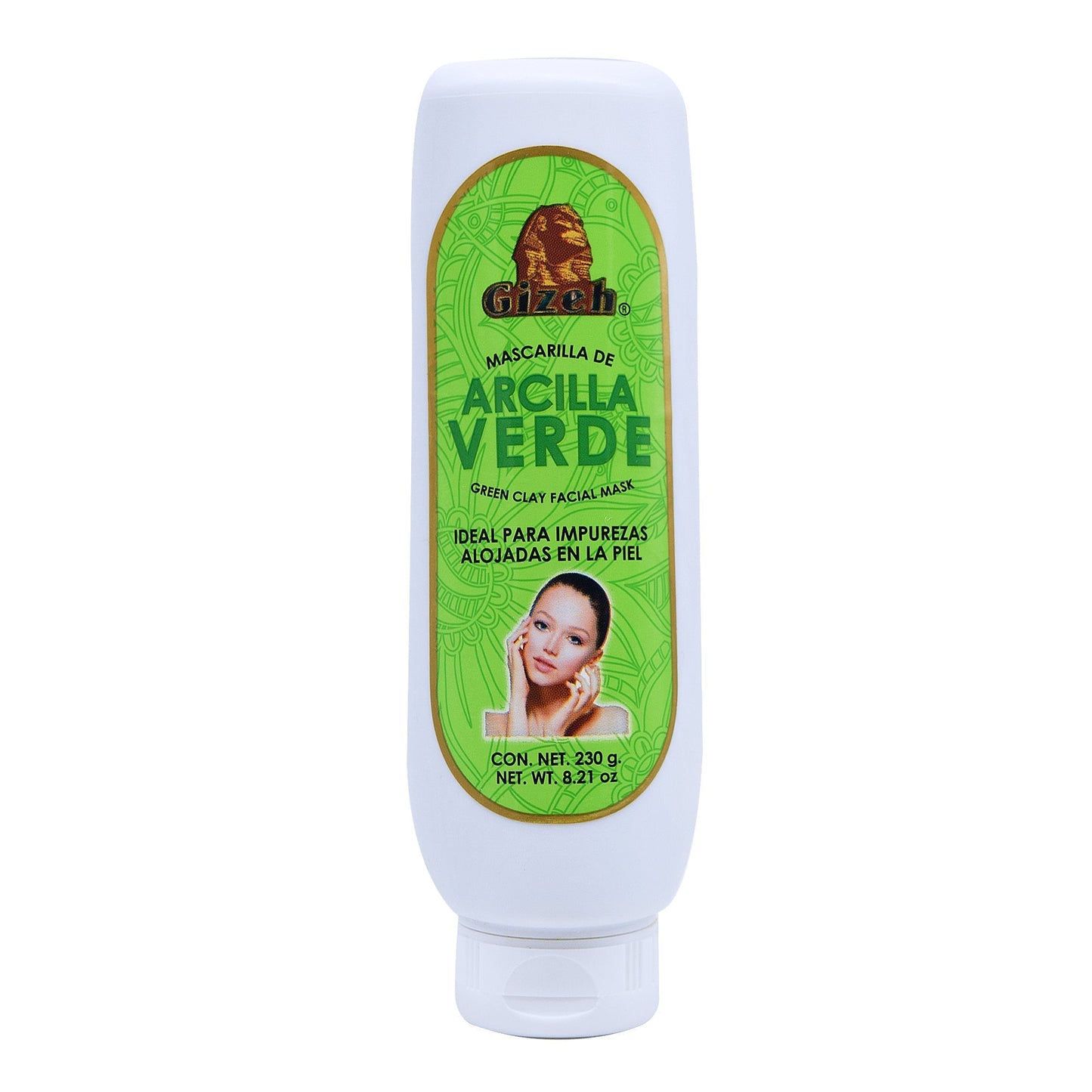 Mascarilla De Arcilla Verde 230 G (GIZEH)