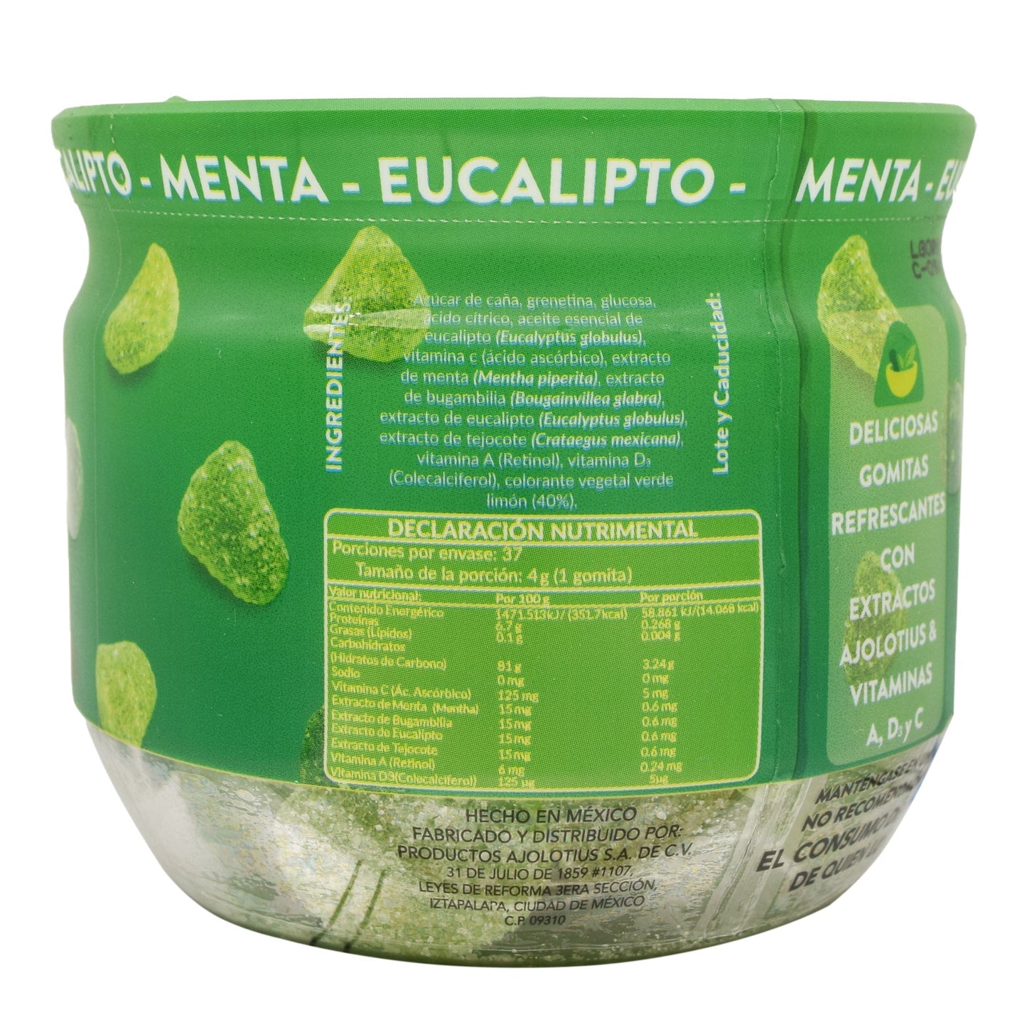 Gomitas Ajolotius Vit A D3 Y C 148 G (AJOLOTIUS)