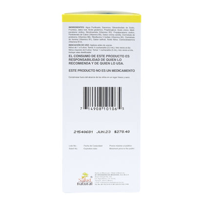 Actikroll Jarabe Para Nií±os 250 Mililitros (SALUD NATURAL)