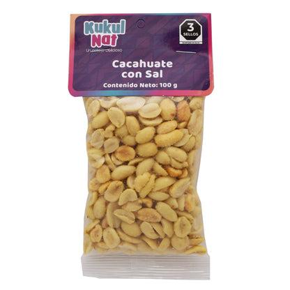 Cacahuate Con Sal 100 G (KUKUL NAT)