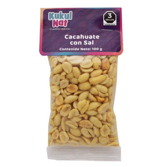 Cacahuate Con Sal 100 G (KUKUL NAT)