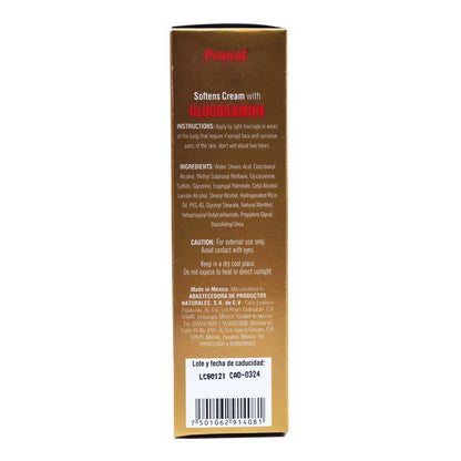 Crema Suavizante Con Glucosamina 80 G (PRONAT)