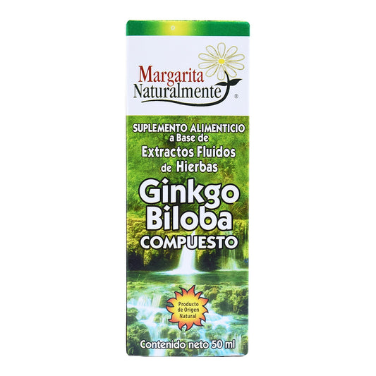 Ginkgo Biloba Extracto 50 Mililitros (MARGARITA NATURAL)