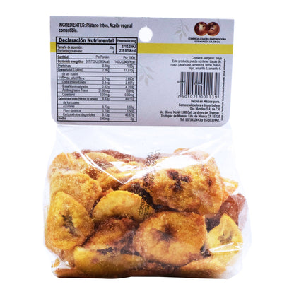 Hojuelas De Platano 80 G (CRAZY FLAVOR)