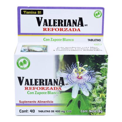 Valeriana 40 Tabletas (NATURALES CALIFORNIA)