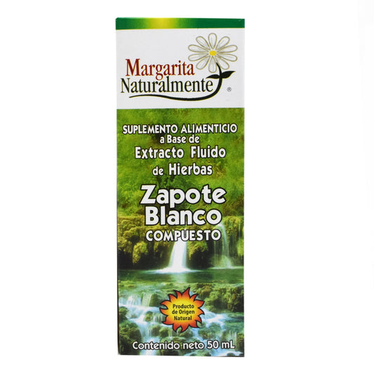 Zapote Blanco Comp Extracto 50 Mililitros (MARGARITA NATURAL)