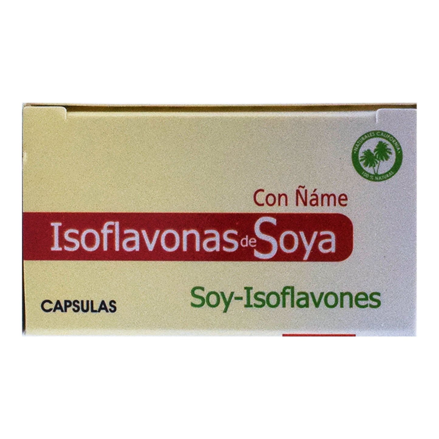 Isoflavonas De Soya 40 Cápsulas (NATURALES CALIFORNIA)