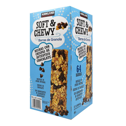Barra De Granola Chocolate 24 G (Caja 64) (KIRKLAND)