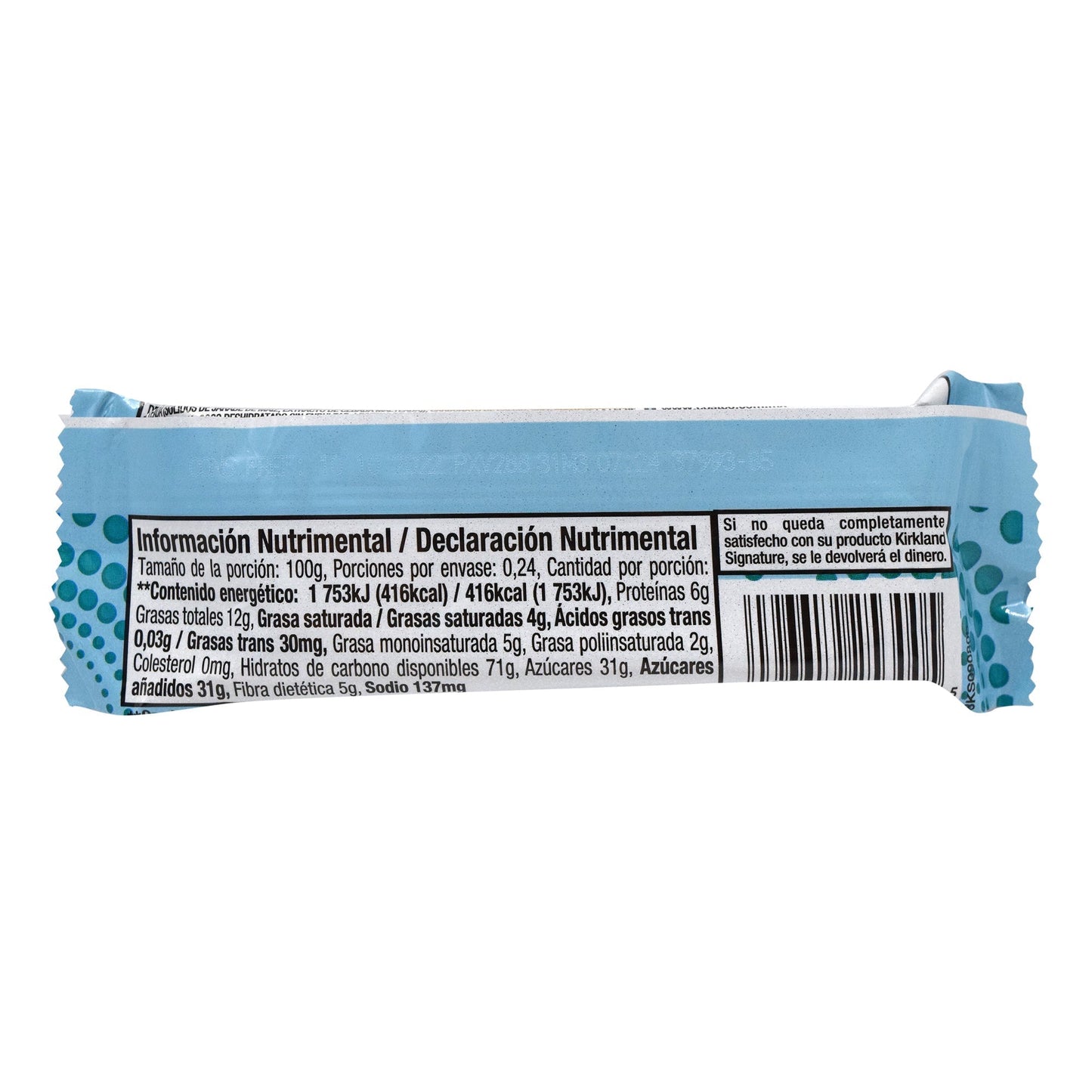 Barra De Granola Chocolate 24 G (Caja 64) (KIRKLAND)