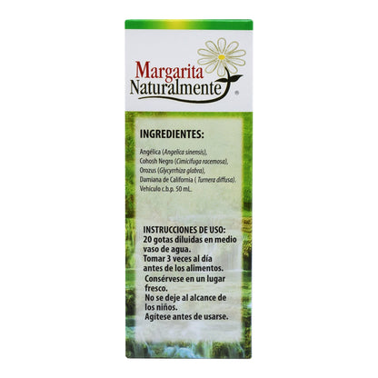 Angelica Compuesta Extracto 50 Mililitros (MARGARITA NATURAL)