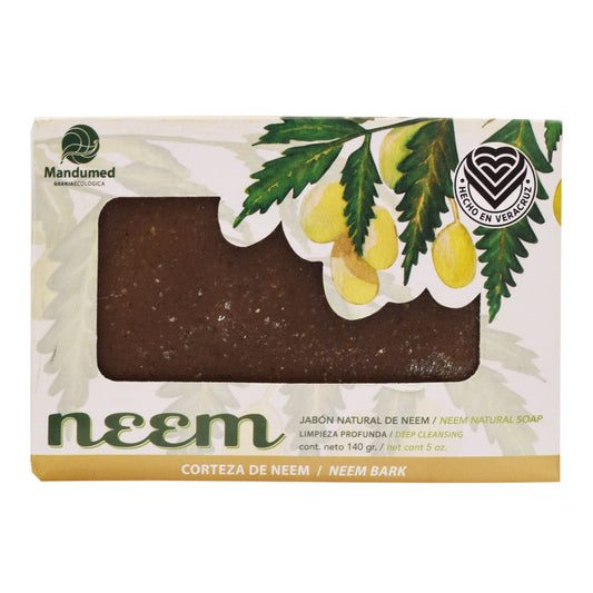 Jabon De Neem Con Corteza 150 G (MANDUMED)