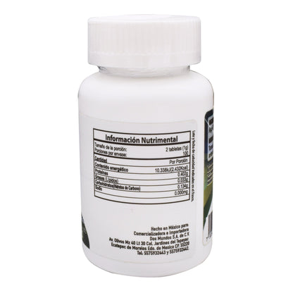 Chlorella 500 Miligramos 100 Tabletas (DOS MUNDOS)