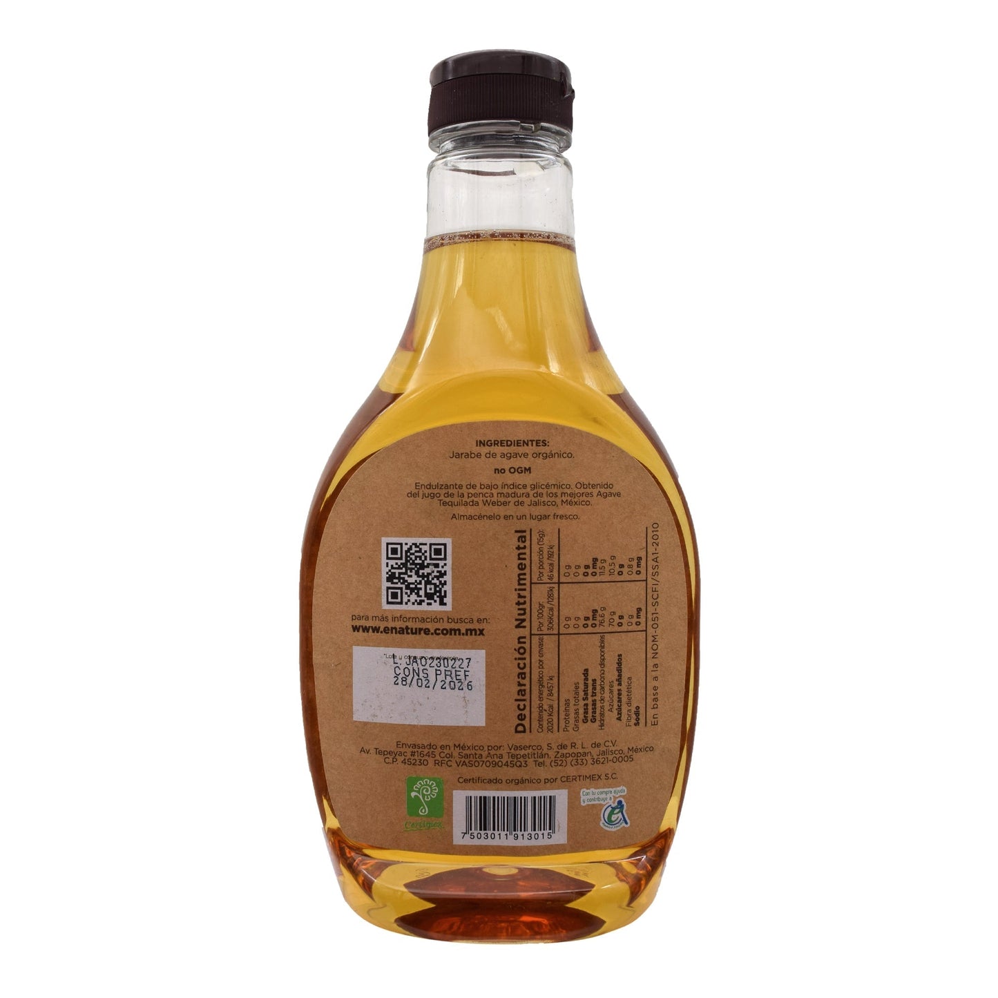 Jarabe De Agave Std Light 660 G (E-NATURE)