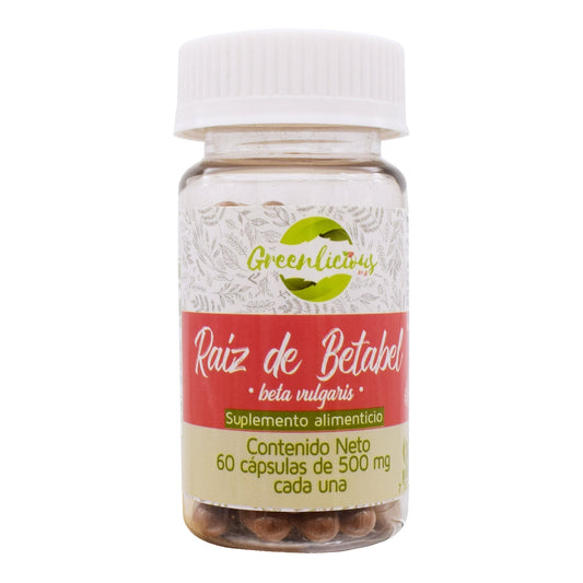 Betabel 60 Cápsulas (GREENLICIOUS MX)