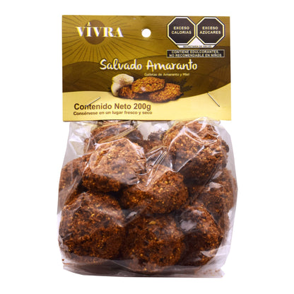 Galleta Salvado Miel Amaranto 200 G (GALLETAS VIVRA)