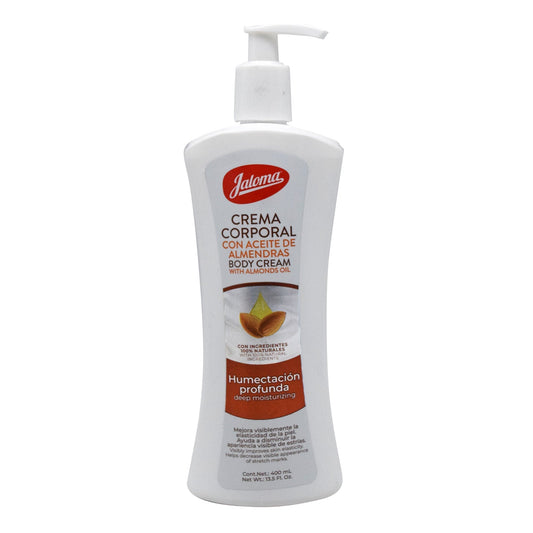 Crema Corporal Con Aceite De Almendras 400 Mililitros (JALOMA)
