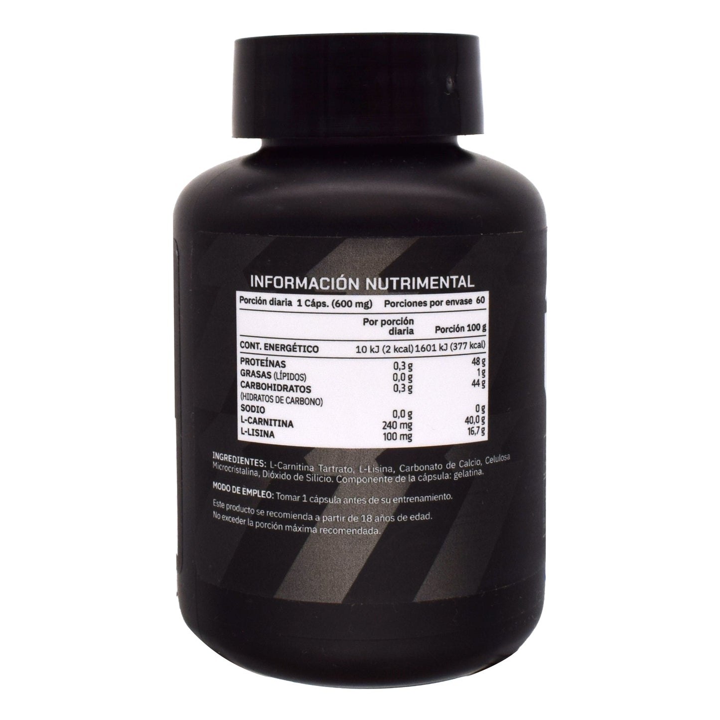 L Carnitina  60 Cápsulas (PROWINNER)