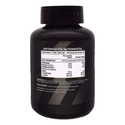 L Carnitina  60 Cápsulas (PROWINNER)