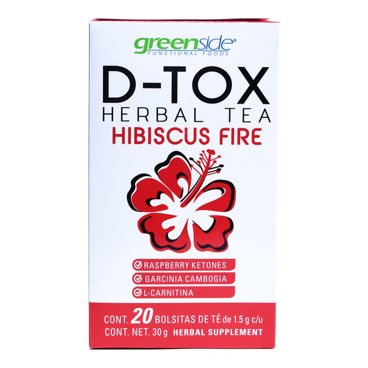 Detox Hiniscus Fire 20 Bolsitas (GREENSIDE)