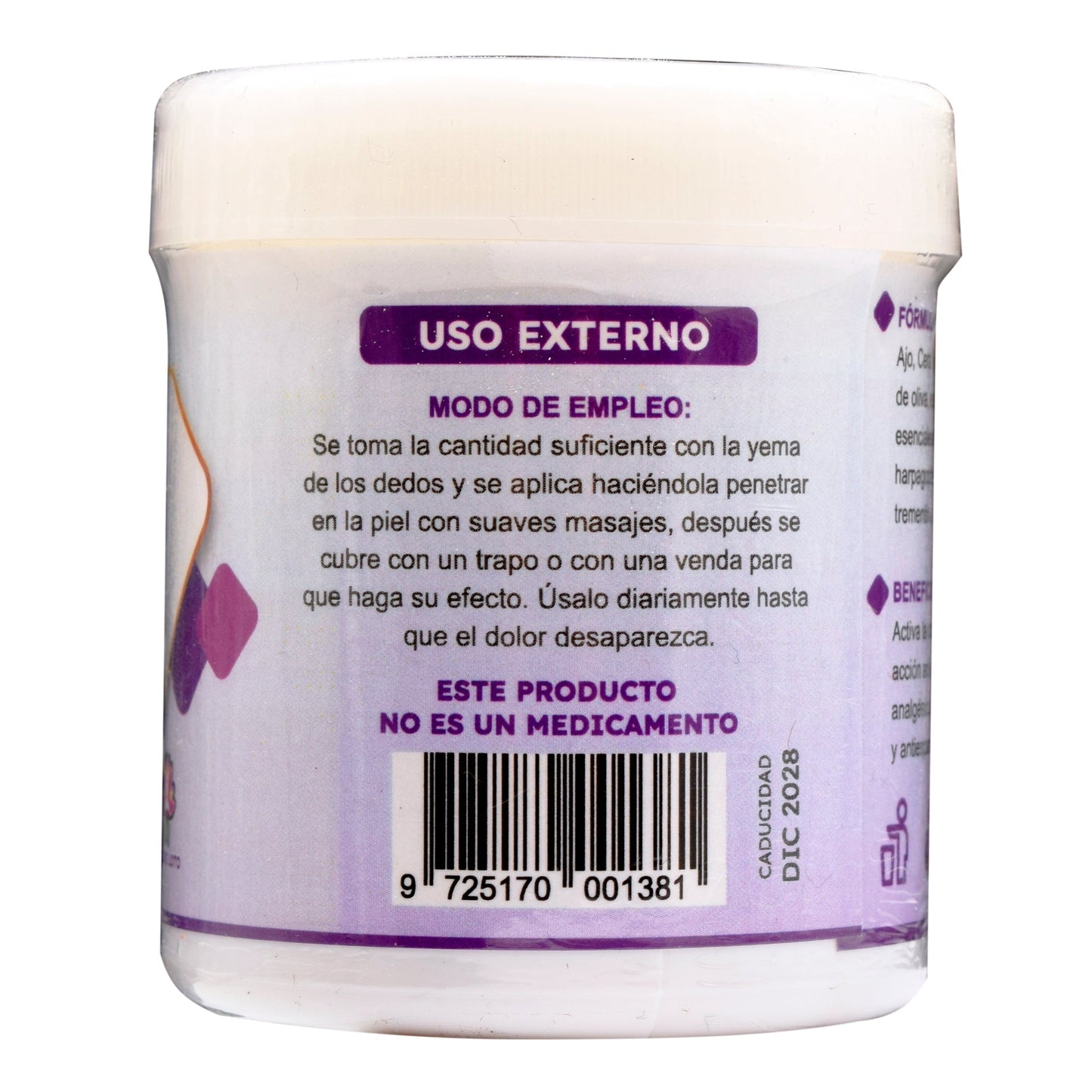 Unguento De Ajo 125 G (FLOR DE LOTO)