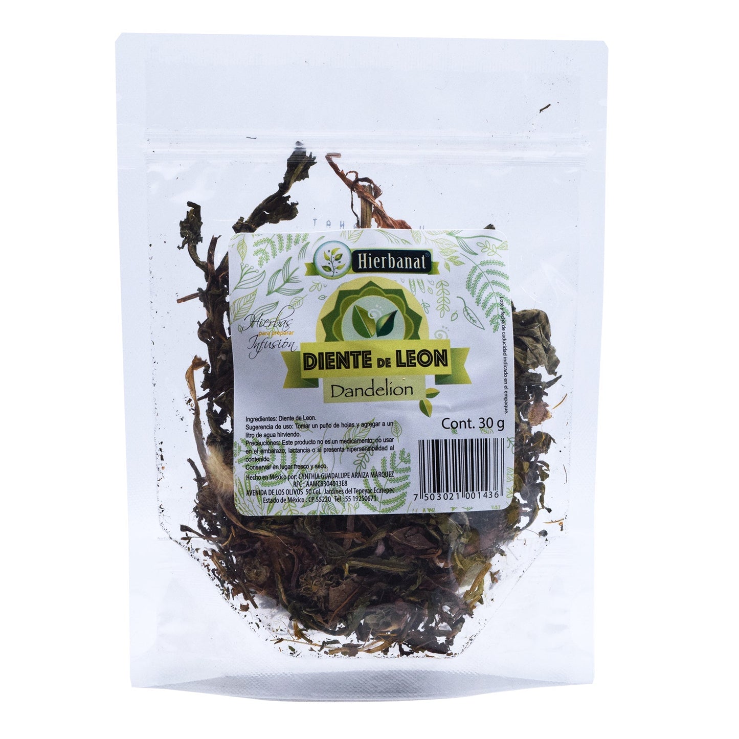 Diente De Leon 30 G (HIERBANAT)