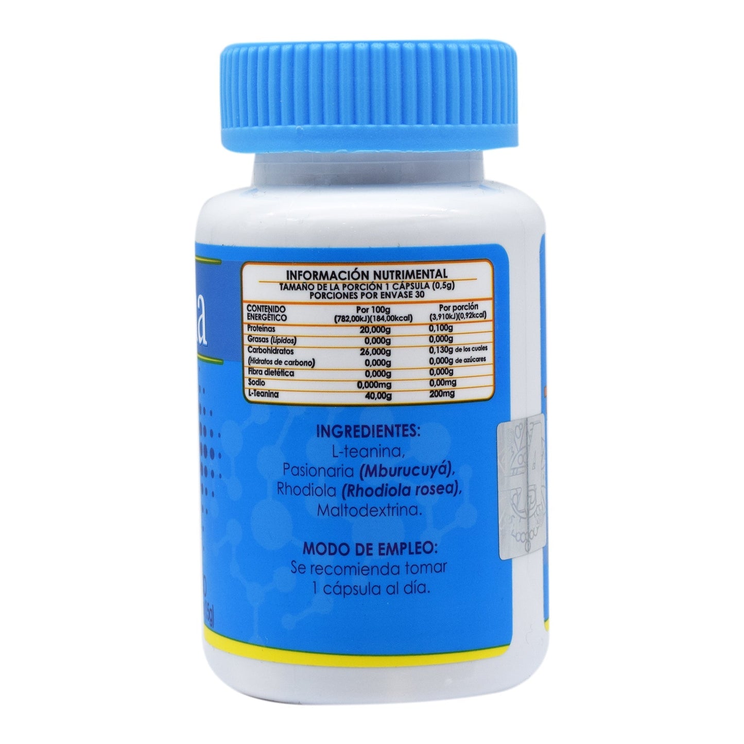 L Teanina 30 Cápsulas (ANAHUAC)