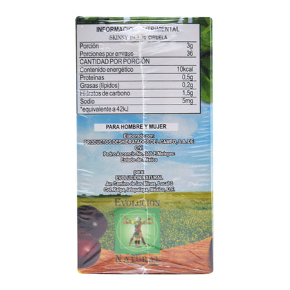 Te Skinny Body Ciruela 36 Sob (MUNDO NATURAL)