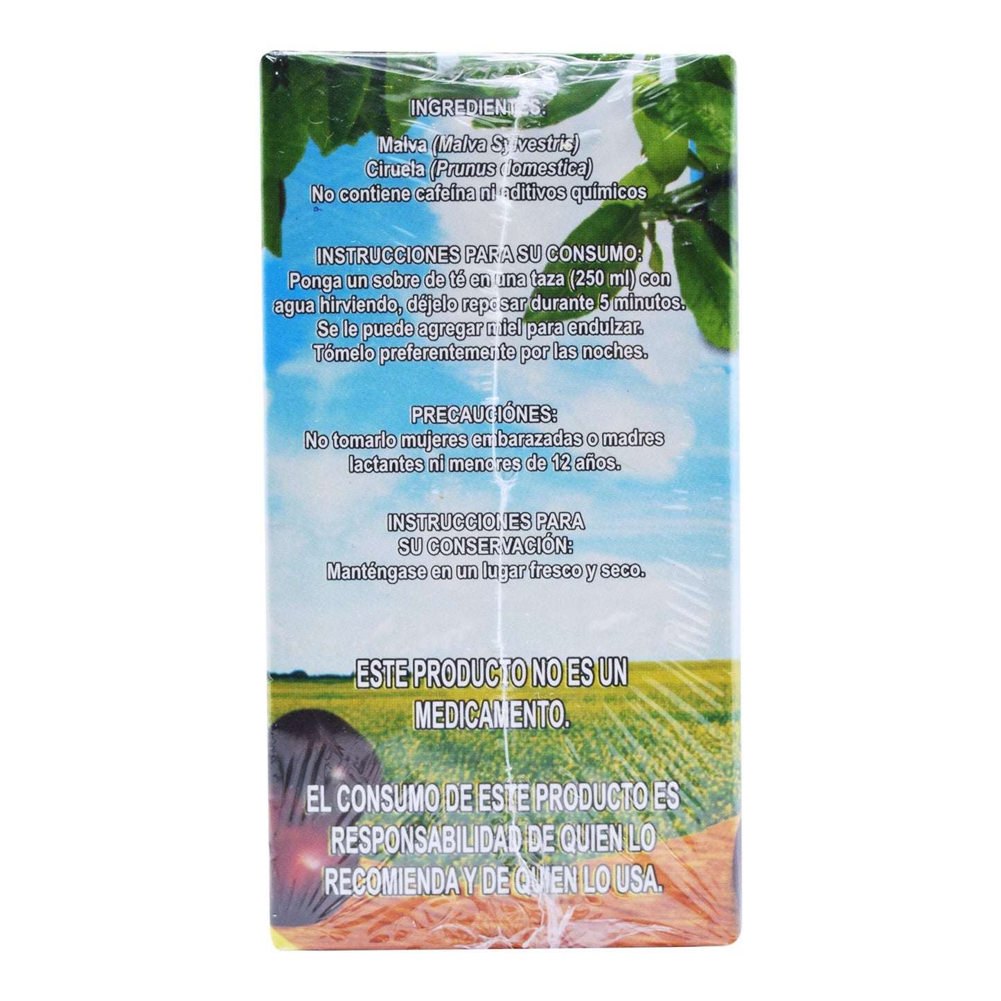 Te Skinny Body Ciruela 36 Sob (MUNDO NATURAL)