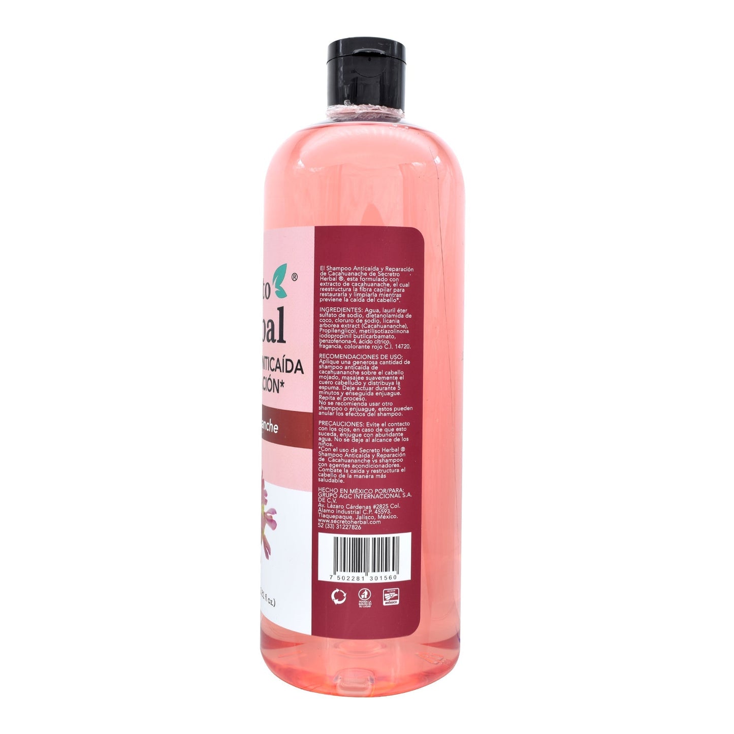 Shampoo Cacahuananche 1 L (SECRETO HERBAL)