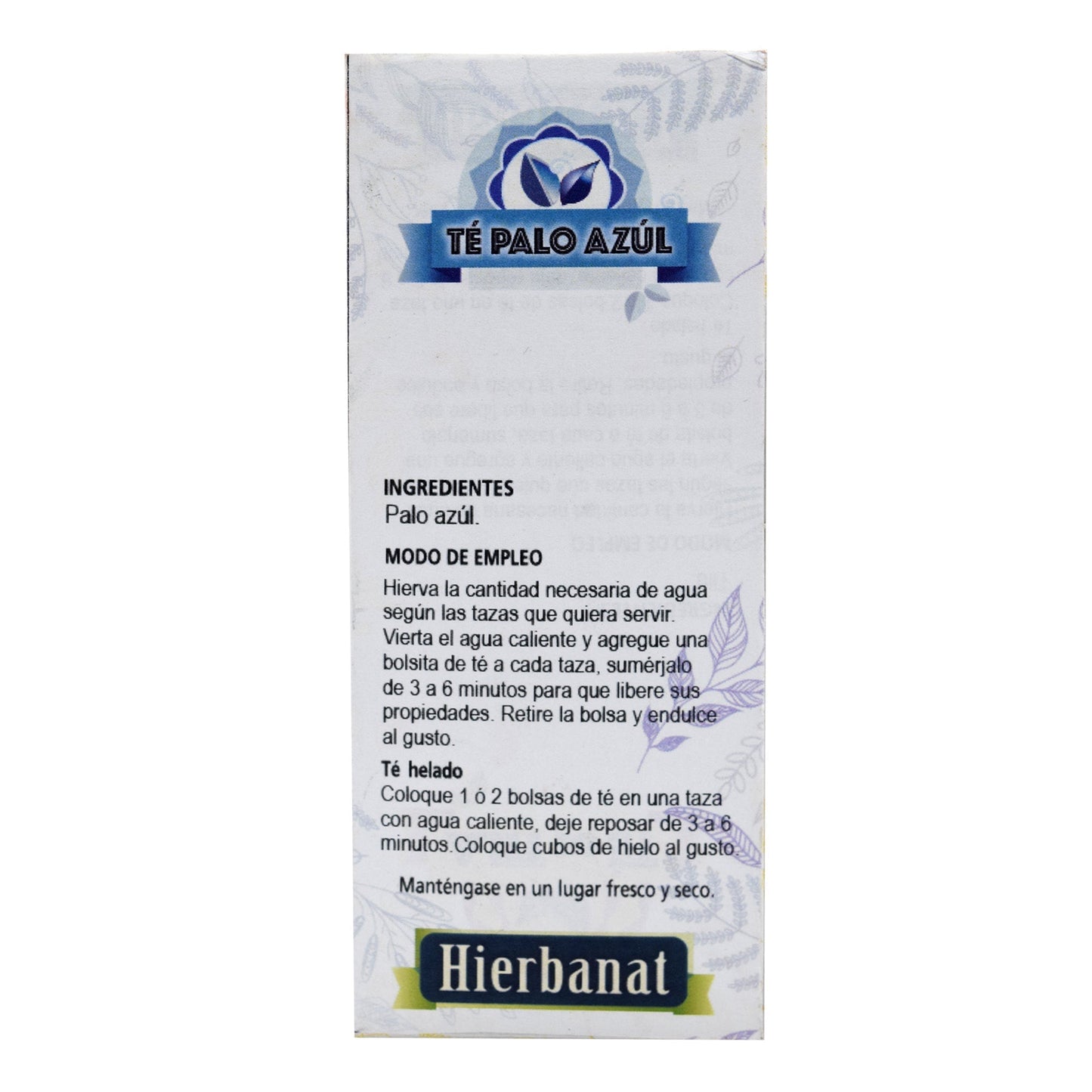 Te Palo Azul 25 Sob (HIERBANAT)