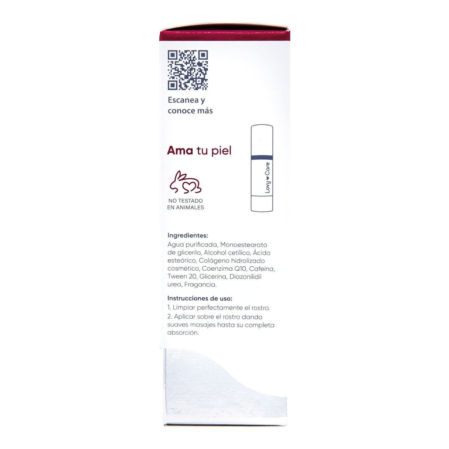 Crema Facial Colageno Q10 30 Mililitros (LOVYCARE)