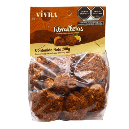 Galleta Fibra Naranja 200 G (GALLETAS VIVRA)