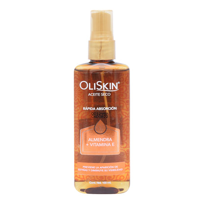 Aceite De Almendra Y Vitamina E 100 Mililitros (OLISKIN)