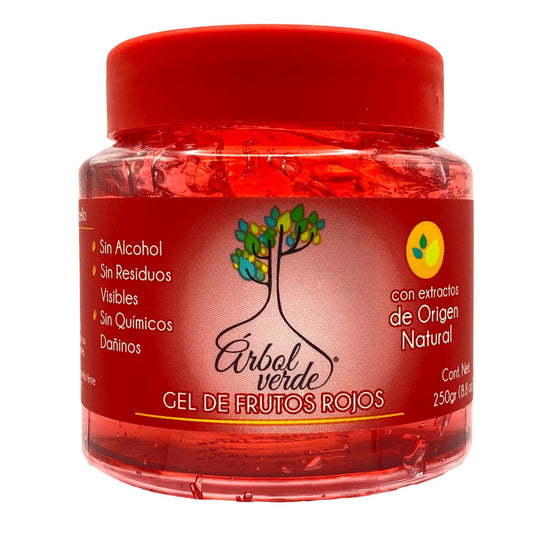 Gel Frutos Rojos 250 G (ARBOL VERDE)
