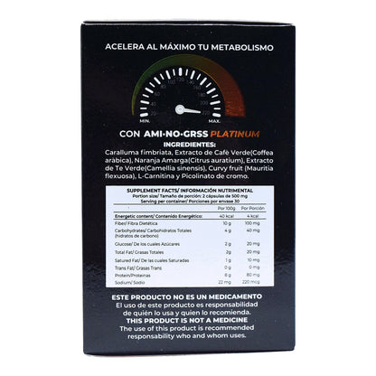 Aminogrss Platinum 60 Cápsulas (XOTLA)