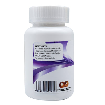 L Teanina Con Azahar 90 Tabletas (DOS MUNDOS)