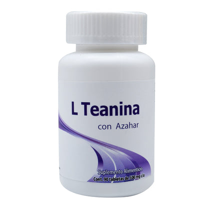 L Teanina Con Azahar 90 Tabletas (DOS MUNDOS)