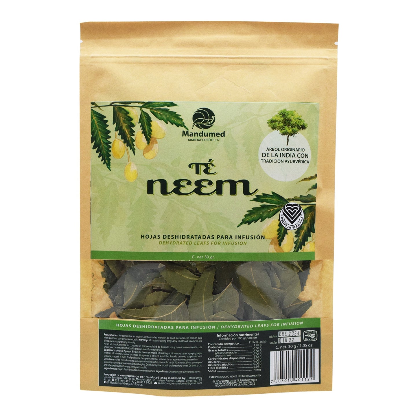 Te De Neem 30 G (MANDUMED)