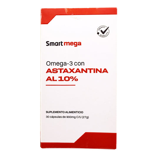 Omega 3 Astaxantina 30 Cápsulas (PM ANAHUAC)
