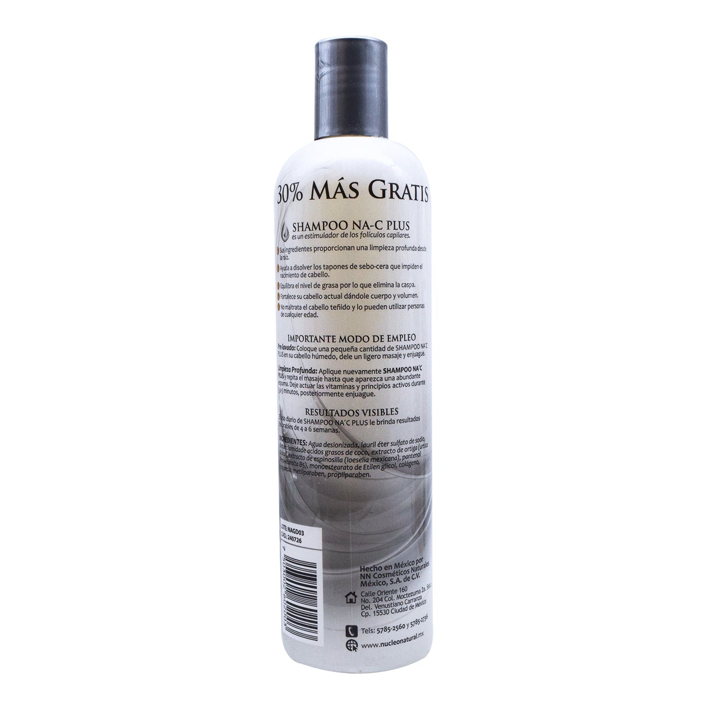 Shampoo Na C Plus Tradicional 650 Mililitros (NA-C PLUS)