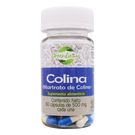 Colina 60 Cápsulas (GREENLICIOUS MX)
