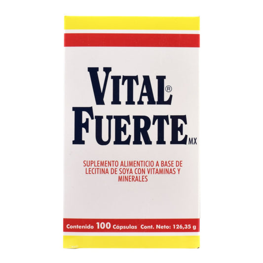 Vital Fuerte Mx 100 Cápsulas (VITAL FUERTE MX)