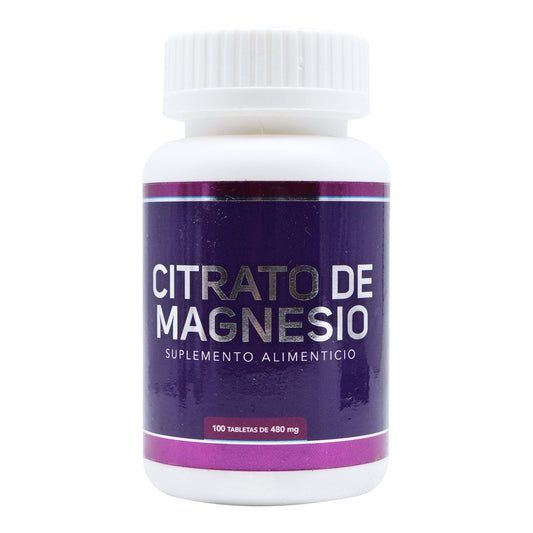 Citrato De Magnesio 100 Tabletas (ULTRA SOYA)